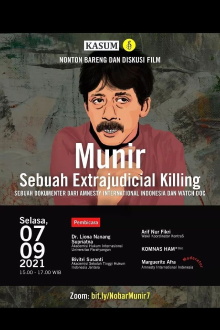 Munir: An Extrajudicial Killing Trailer