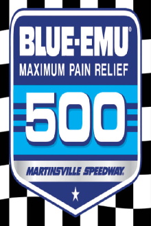 NASCAR Cup Series Martinsville Blue-Emu Maximum Pain Relief 500 Trailer