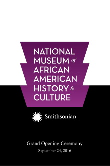 National Museum of African American History and Culture Grand Opening Ceremony Trailer