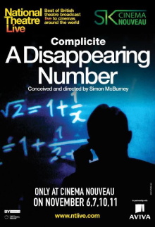 National Theatre Live: A Disappearing Number Trailer