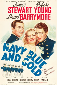 Navy Blue and Gold Trailer