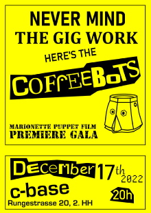Never mind the gig work… Here’s the Coffeebots! Trailer