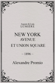 New York, Avenue et Union Square Trailer
