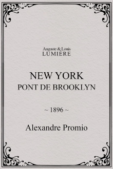 New York, Brooklyn Bridge Trailer