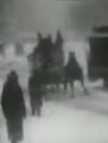 New York City in a Blizzard Trailer