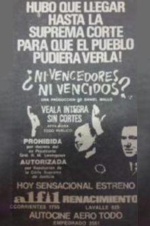 ¿Ni vencedores ni vencidos? Trailer