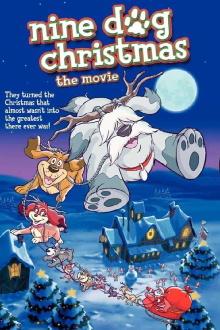 Nine Dog Christmas Trailer