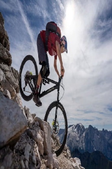 No Room For Mistakes! High-Alpine MTB in the Dolomites with Tom Oehler Trailer