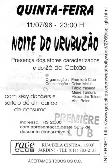 Noite do Urubuzão Humano Trailer