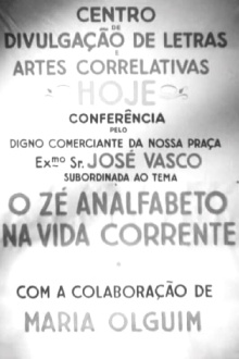 O Zé Analfabeto na Vida Corrente Trailer