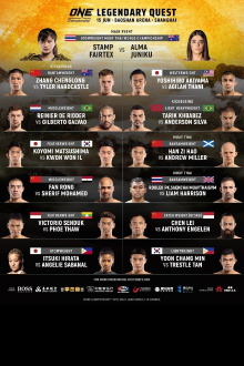 ONE Championship 95: Legendary Quest Trailer