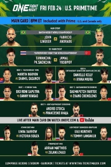 ONE Fight Night 7: Lineker vs. Andrade II Trailer