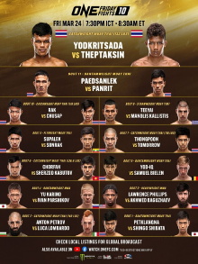 ONE Friday Fights 10: Yodkrisada vs. Thepthaksin Trailer
