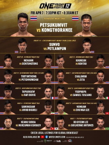 ONE Friday Fights 12: Petsukumvit vs. Kongthoranee Trailer