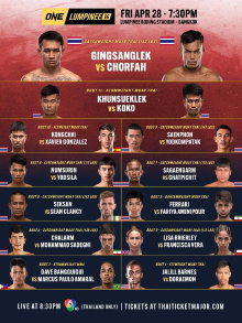 ONE Friday Fights 14: Gingsanglek vs. Chorfah Trailer
