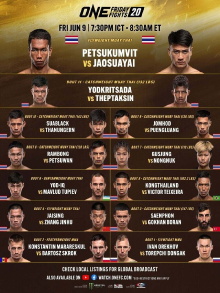 ONE Friday Fights 20: Petsukumvit vs. Jaosuayai Trailer
