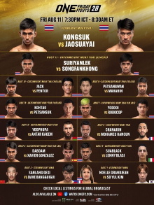 ONE Friday Fights 28: Kongsuk vs. Jaosuayai Trailer