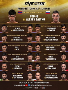 ONE Friday Fights 33: Yod-IQ vs. Balyko Trailer