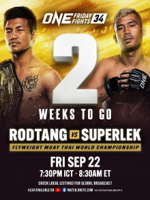 ONE Friday Fights 34: Rodtang vs. Superlek Trailer