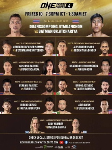 ONE Friday Fights 4: Duangsompong vs. Batman Trailer