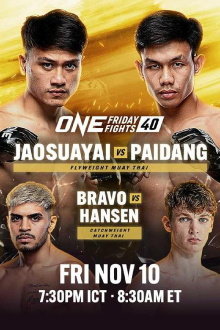 ONE Friday Fights 40: Jaosuayai vs. Paidang Trailer