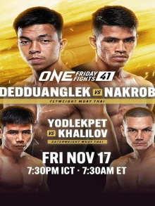 ONE Friday Fights 41: Dedduanglek vs. Nakrob Trailer