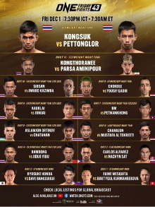 ONE Friday Fights 43: Kongsuk vs. Pettonglor Trailer