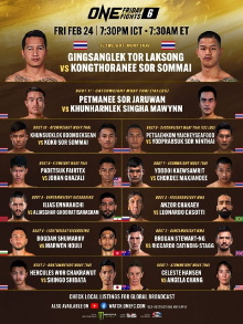 ONE Friday Fights 6: Gingsanglek vs. Kongthoranee Trailer