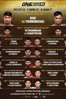ONE Friday Fights 80: Rak vs. Yodnumchai Trailer
