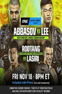ONE on Prime Video 4: Abbasov vs. Lee Trailer