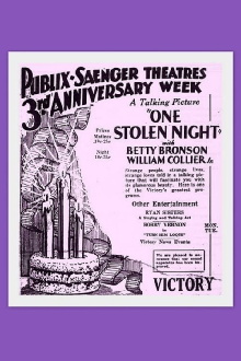 One Stolen Night Trailer