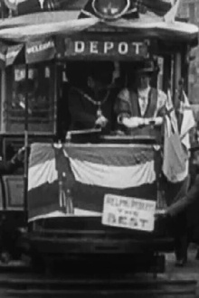 Opening of Accrington Electric Tramways Trailer