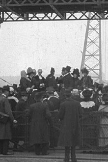 Opening of the Middlesbrough Transporter Bridge Trailer