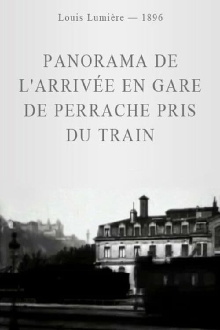 Panorama de l'arrivée en gare de Perrache pris du train Trailer