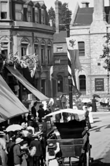 Panorama of Ealing from a Moving Tram Trailer