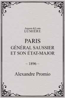 Paris : général Saussier et son état-major Trailer
