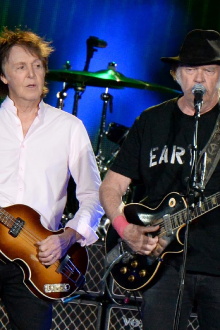 Paul Mccartney live at desert trip Trailer