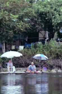 People in Riverside Trailer