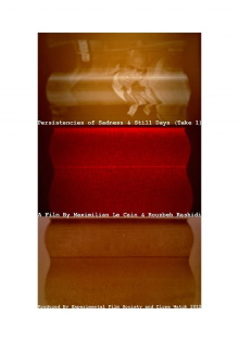 Persistencies of Sadness & Still Days (Take 1) Trailer