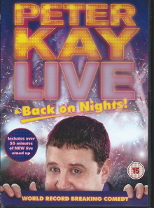 Peter Kay: Live & Back on Nights Trailer