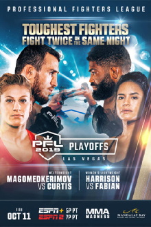 PFL 2019 #7: Playoffs - França vs. Michaud Trailer