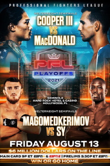 PFL 2021 #7: Playoffs - Cooper III vs MacDonald Trailer