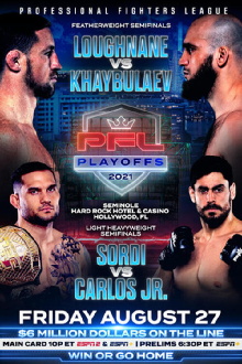 PFL 2021 #9: Playoffs - Loughnane vs Khaybulaev Trailer