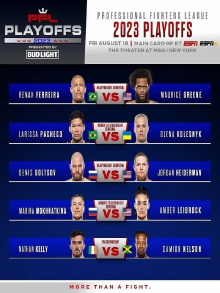 PFL 2023 #8: Playoffs - Ferreira vs. Greene Trailer