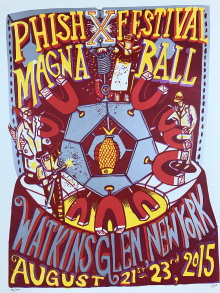 Phish - 2015-08-21 - Watkins Glen NY - Magnaball Trailer
