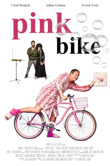 Pink Bike Trailer