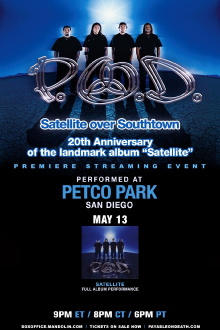 P.O.D. - Satellite Over Southtown: "Satellite" Full Album Performance Trailer
