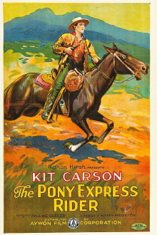 Pony Express Rider Trailer