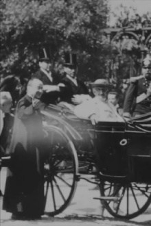 Pope Leo XIII in His Carriage Trailer
