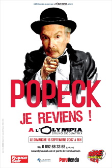 Popeck à l'Olympia Trailer